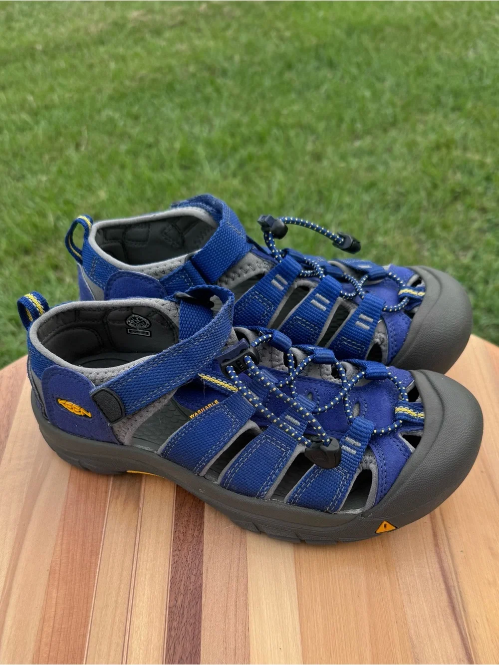 Keen Big Kids Blue Multi-Strap Outdoor Sandal